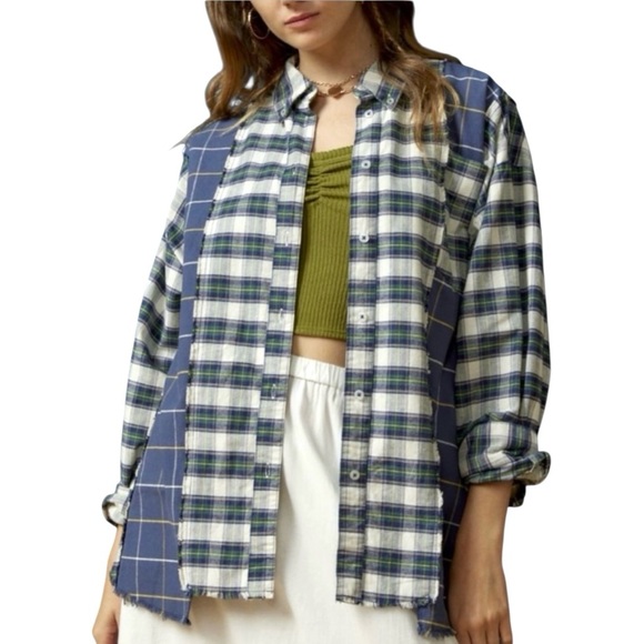 Urban Outfitters BDG Dad Shirt Oversized - Picture 2 of 4